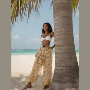 Celine Mid-Rise Palazzo Pants, Size 10/12 (EU42)